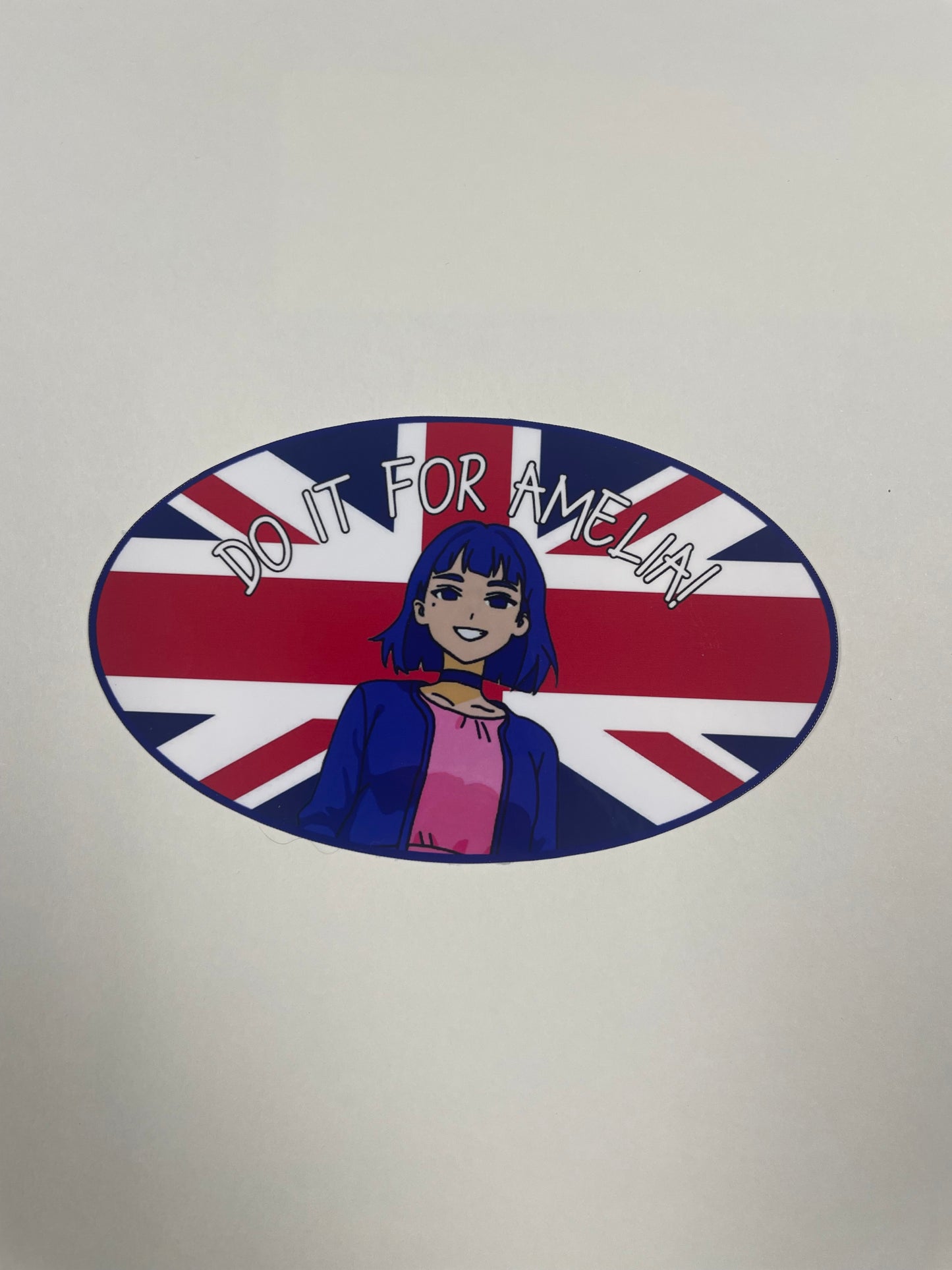 4-inch "Do It For Amelia" Sticker