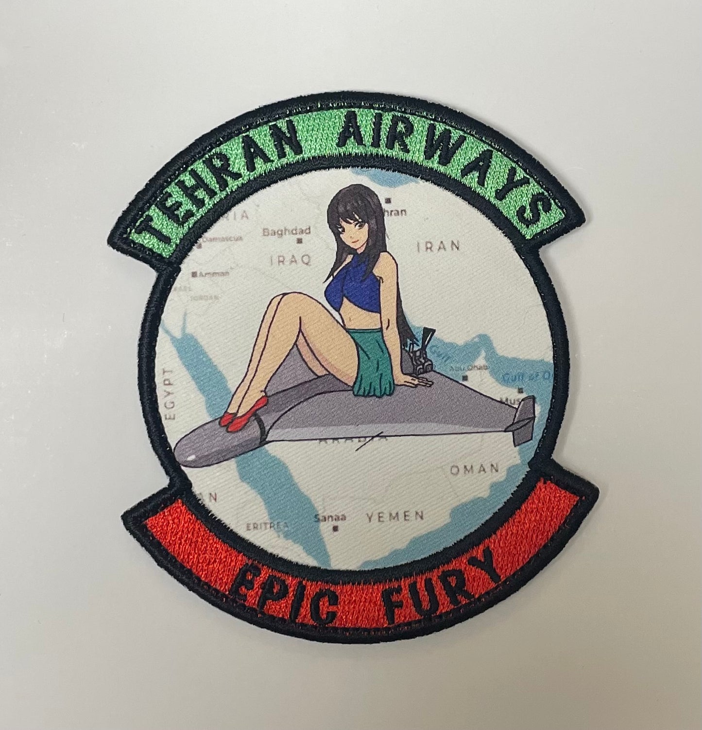 4-inch "Tehran Airways Epic Fury" Patch