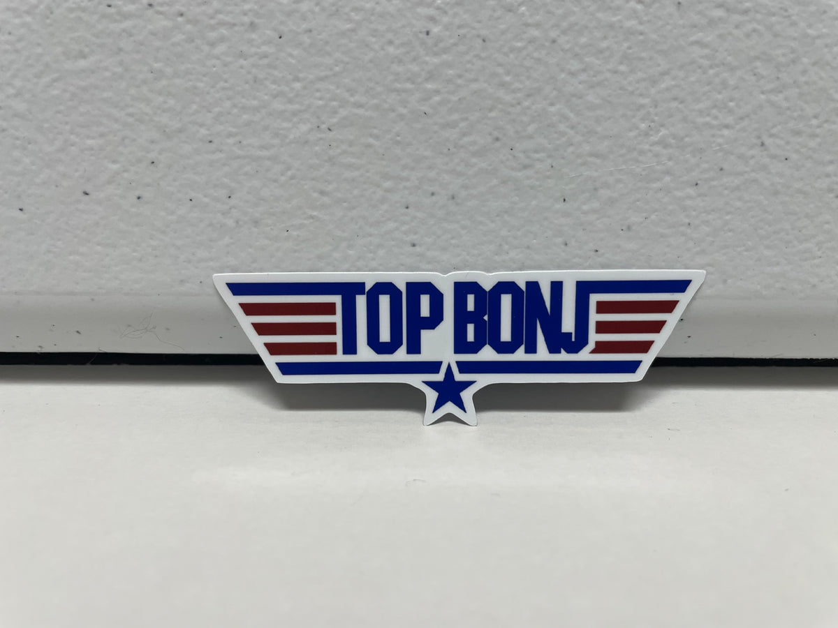 3-Inch "Top Bonj" Sticker