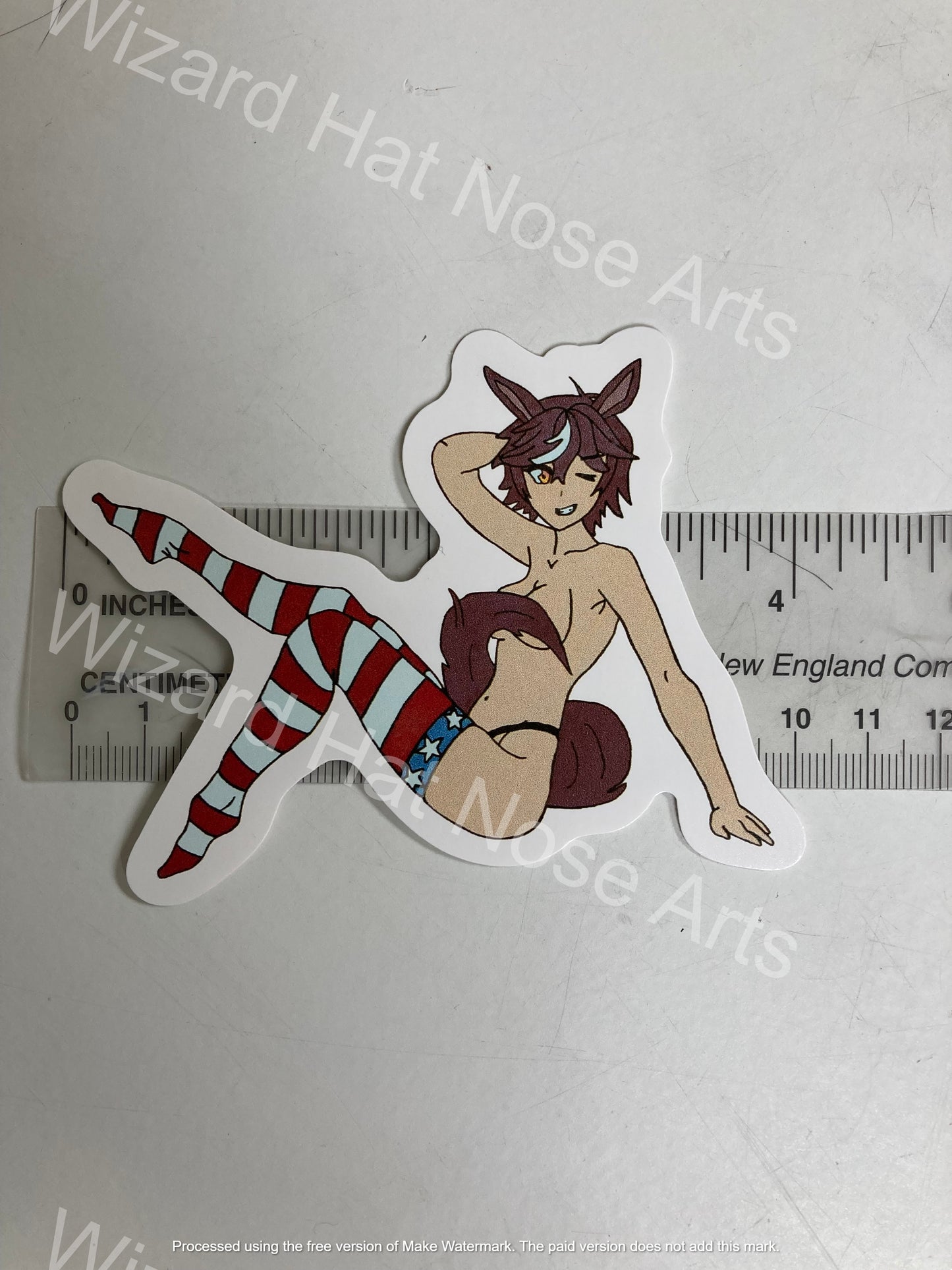 4-inch Tomoe Umari Pinup Sticker