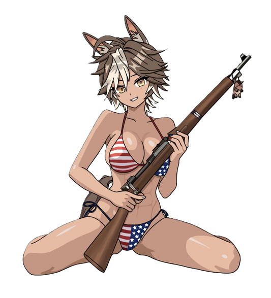 3-Inch Tomoe Umari Springfield Pinup Sticker