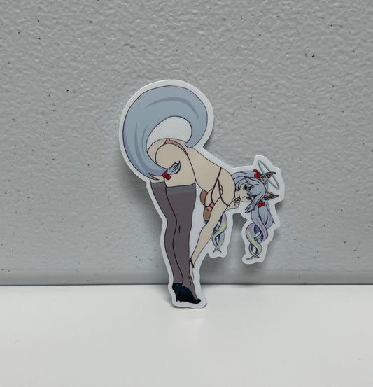 3-inch Kirsche Lingerie Sticker