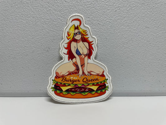 4-Inch "Burger Queen" Patch