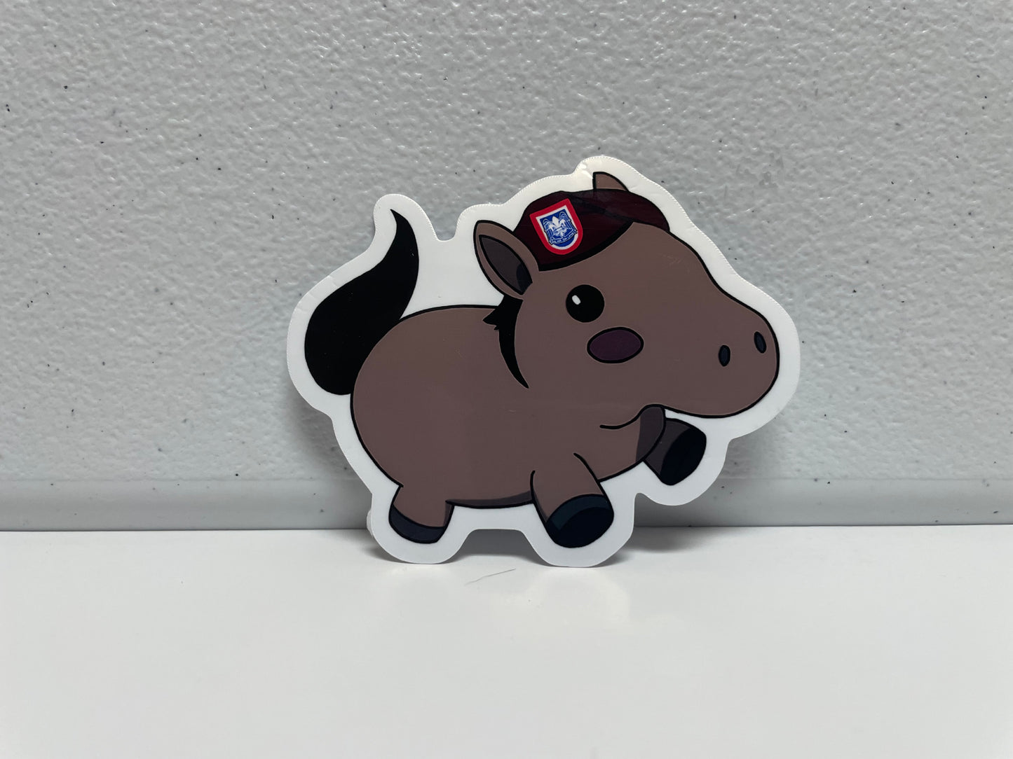 3-Inch 82nd Airborne Company Horse Sticker