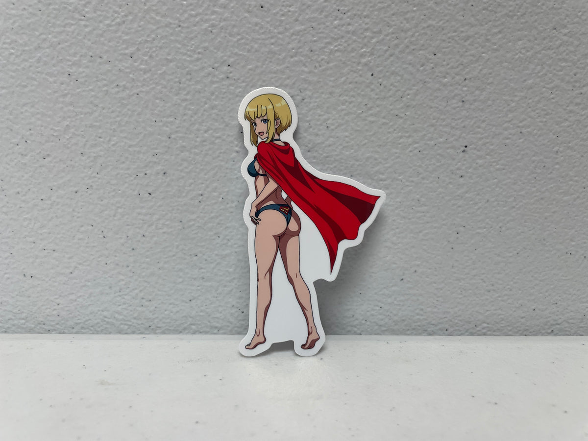 3-Inch Supergirl Pinup Sticker