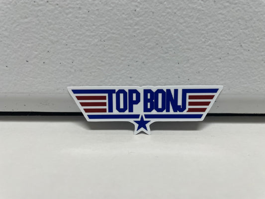 3-Inch "Top Bonj" Sticker