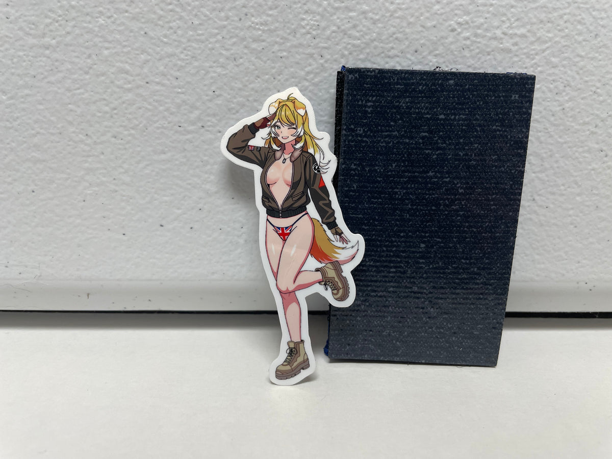 3-Inch Bonnie Barkswell Pinup Sticker