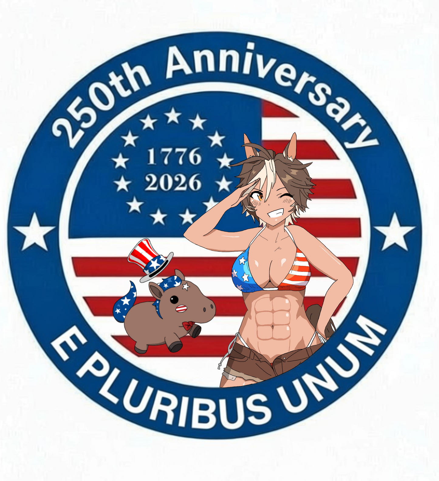 4-inch 250th Anniversary Umarmy Patch
