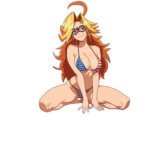 3-Inch Kamen America Pinup Sticker
