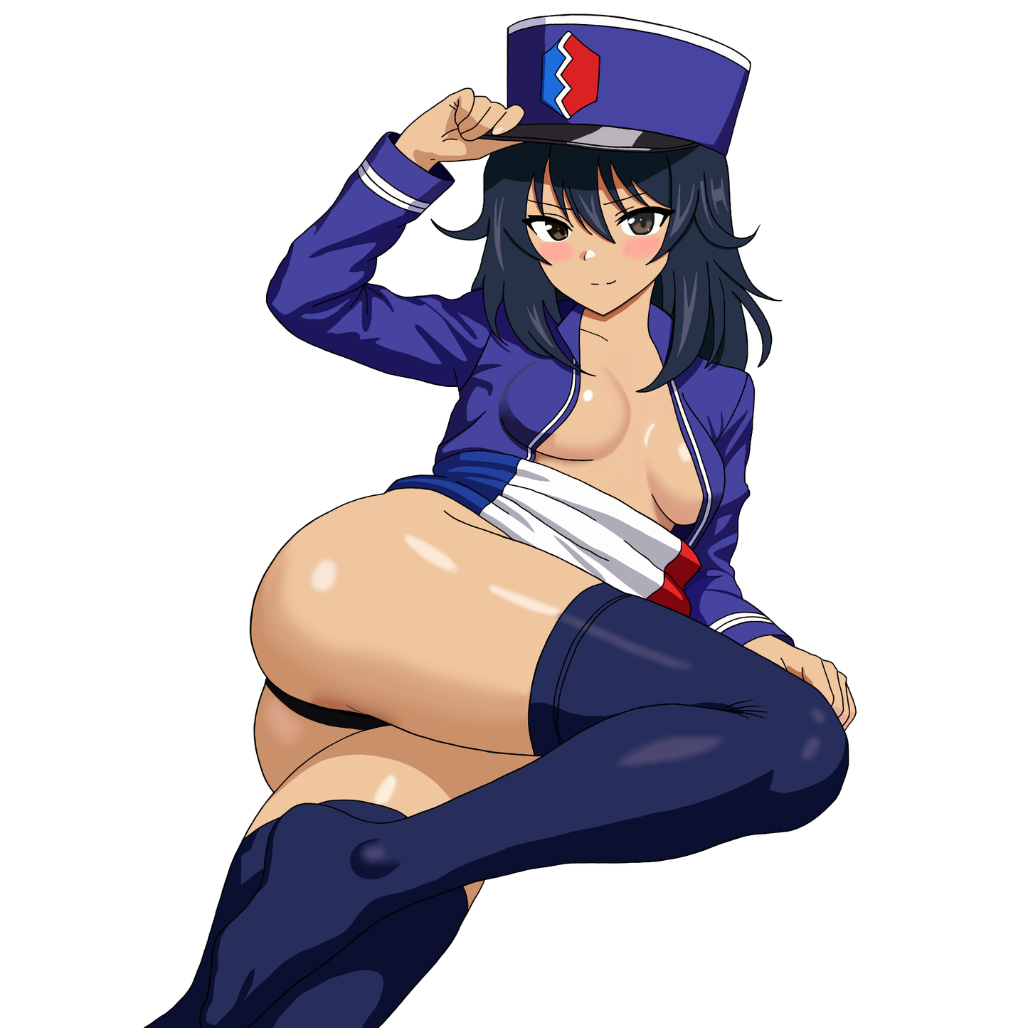 3-Inch Andou Pinup Sticker