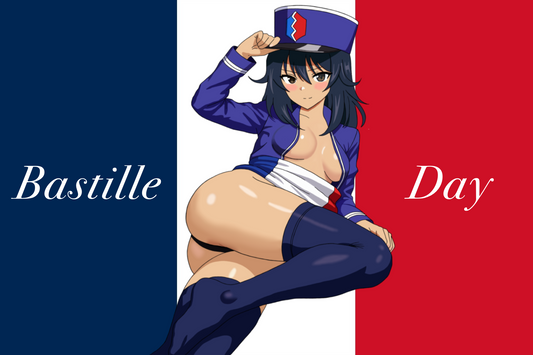 4-Inch Andou Bastille Day Sticker
