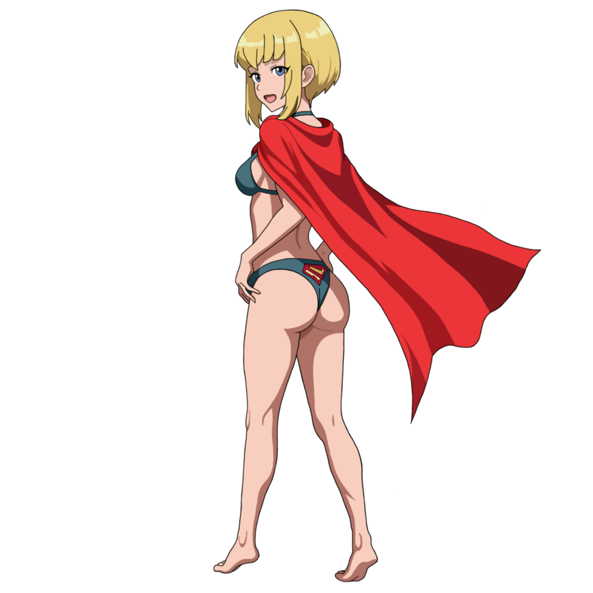 3-Inch Supergirl Pinup Sticker