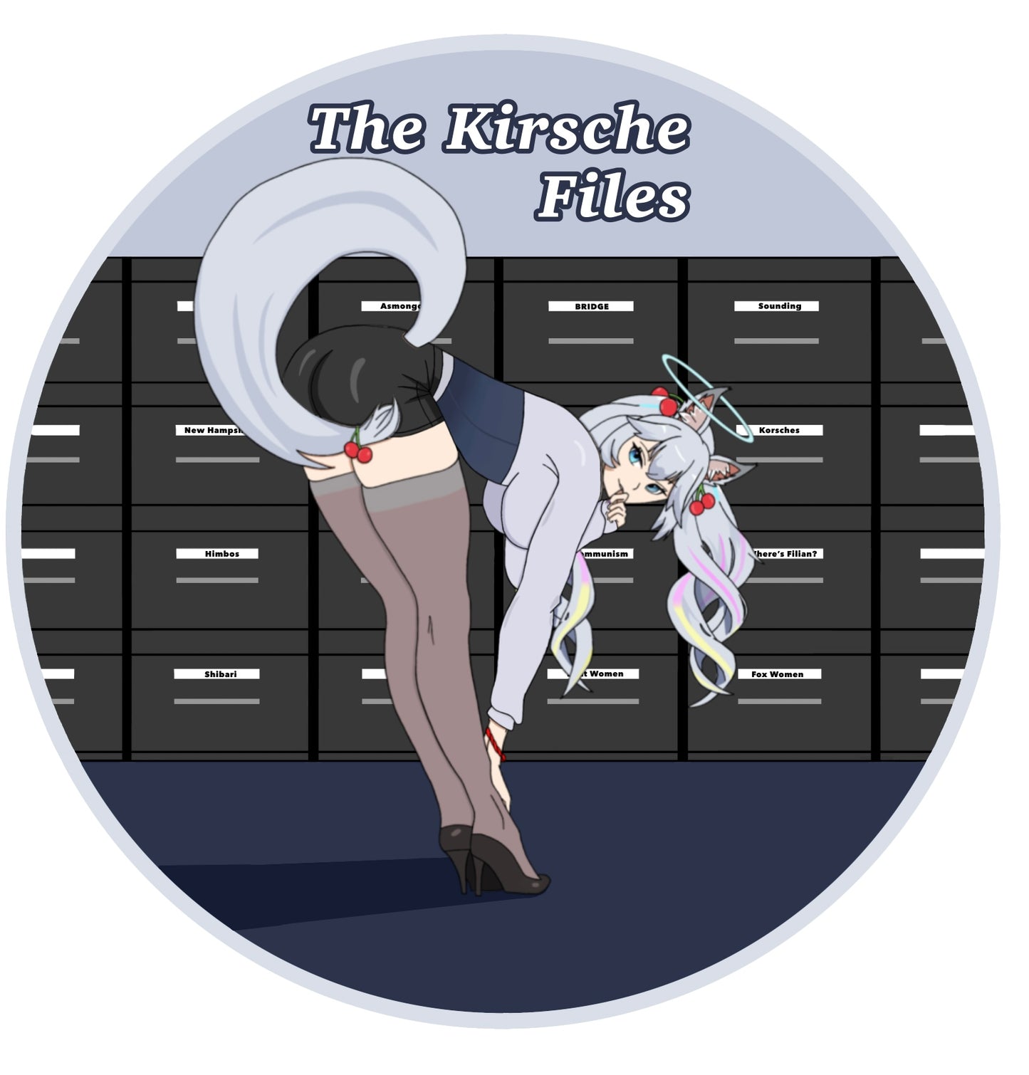 4-inch "The Kirsche Files" Sticker