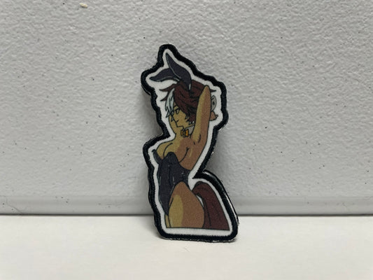 3-Inch Tomoe Umari Bunny Girl Velcro Patch