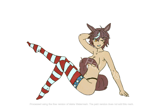 Tomoe Umari Pinup Sticker
